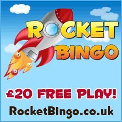 Try Rocket Bingo with £20 Free